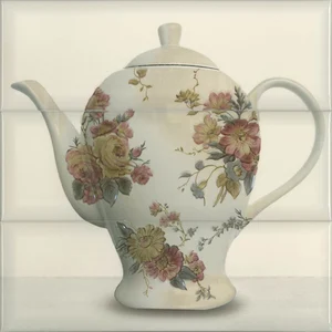 Панно Absolut Keramika Composicion Tea 03 Cream 30x30 глянцевое
