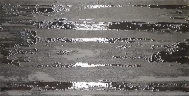 Декоративный элемент Brennero Concrete Decor Pollock Silver 30x60 лаппатированный