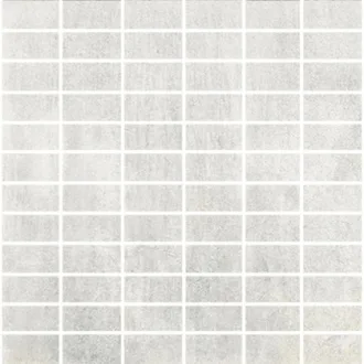Concrete Mosaico Rettangoli White Nat.