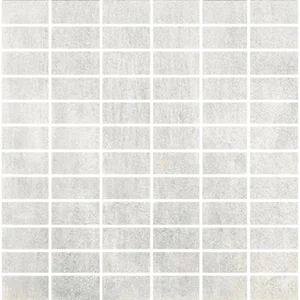 Мозаика Brennero Concrete Mosaico Rettangoli White Nat. 30x30 матовая