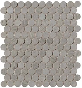 Мозаика Fap Connection Mosaico Round Grey 29,5x32,5 матовая