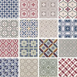 Плитка Equipe Country Patchwork 13,2x13,2 глянцевая