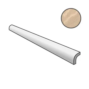 Бордюр Equipe Country Pencil Bullnose Vison 23317 3x20 глянцевый