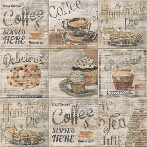 Декоративный элемент Mainzu Craft Art Breakfast 20x20 матовый