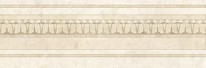 Бордюр Europa Ceramica Crema Marfil Antique Losanga 15x45 глянцевый