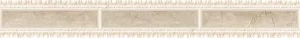 Бордюр Europa Ceramica Crema Marfil Cenefa Piedra 7,5x60 глянцевый