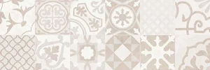 Вставка Creto Dover Patchwork Ivory W/DEC M NR Satin 1 СCG20D17200B 25x75 матовая