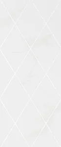 Декоративный элемент Creto Athena White 01 D0428Y29601 25x60 глянцевый