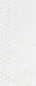 Декоративный элемент Creto Stravero White 01 D0427Y29601 25x60 глянцевый