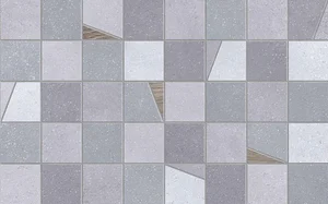 Мозаика Creto Misty Mosaic Mix 25x40 матовая