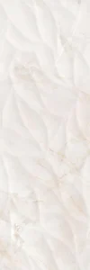 Декоративный элемент Creto Murano Pearl W M/STR NR Glossy 1 MEX23W2720LC 25x75 рельефный