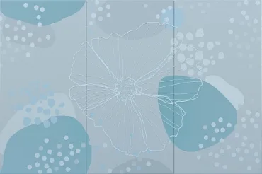 Панно Creto Pastel Montage 60x90 матовое