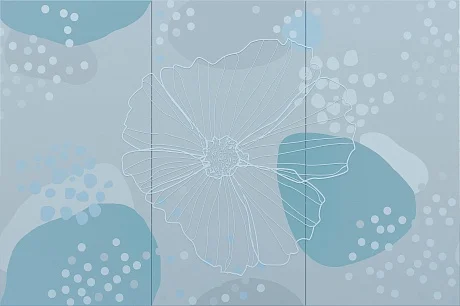 Панно Creto Pastel Montage 60x90 матовое