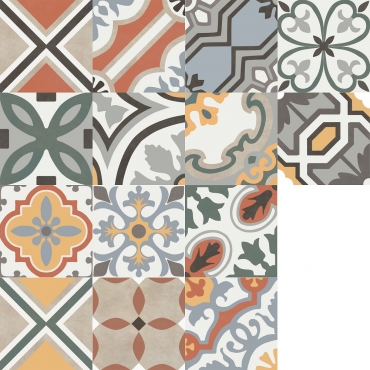 Керамогранит Creto Poly Mix 30-10-4-15-00-39-4229 20x20 матовый