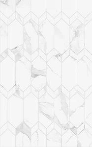 Плитка Creto Mosaic белый 00-00-5-09-00-01-2628 25x40 матовая