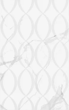 Плитка Creto Scales белый 00-00-5-09-00-01-2627 25x40 матовая