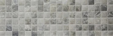 Мозаика Cristacer Glamour Mosaica Silver 20x60 матовая