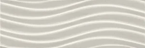 Плитка Dado Ceramica Wake Up Onda Wake Bianco 25x75 матовая