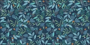 Декоративный элемент Dado Ceramica Wallpapers Blue Forest D303960 60x120 матовый