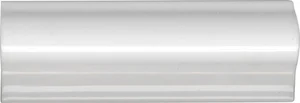 Бордюр Dar Ceramics Biselado/Liso Moldura Antigua Blanco Brillo 5x15 глянцевый