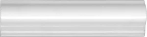 Бордюр Dar Ceramics Biselado/Liso Moldura Antigua Blanco Brillo 5x20 глянцевый