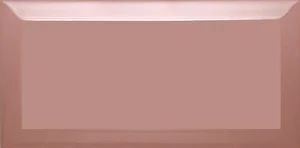 Плитка Dar Ceramics Biselado Salmon Brillo 10x20 глянцевая
