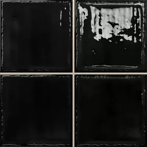 Плитка Dar Ceramics Noa Black 7319 20x20 глянцевая