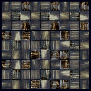 Мозаика Natural Mosaic Dark JP-305 (Стекло) 28,8x28,8 глянцевая