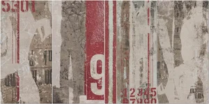 Декоративный элемент ABK Dec. Murales Bone Mix4 Rett. DKR03263 30x60 матовый