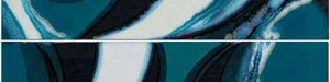 Декоративный элемент ABK Dec. Splash Blue Mix2 Rett DKL04051 15x60 матовый