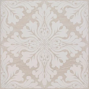 Декоративный элемент Alfalux Dec. Valmalenco Arabesco Crema Lap. Ret. 59,5x59,5 лаппатированный