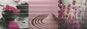 Декоративный элемент Navarti Dec. Zen Piedra Vino 20x60 глянцевый