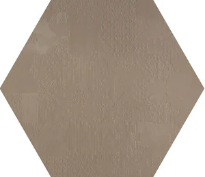 Керамогранит Mutina Dechirer Decor esagona Ecru PUDD75 60x60 матовый