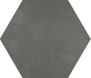 Керамогранит Mutina Dechirer Decor esagona Piombo PUDD73 60x60 матовый