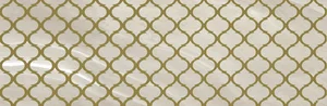 Декоративный элемент Ceracasa Deco Absolute Oro Sand 25x73 глянцевый