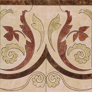 Декоративный элемент Ceracasa Deco Emperador 1 Lineal 47x47 полированный