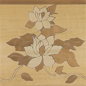 Плитка Ceracasa Deco Samara 1 Lineal Pulido 38,8x38,8 глянцевая