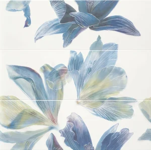 Панно APE Decor Bloom Aqua Lime 84x85 глянцевое