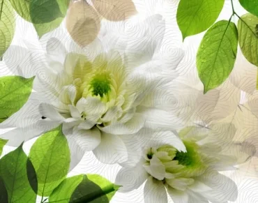 Панно Halcon Decor Evoque Blanco 2pz. 40x50 глянцевое