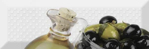 Декоративный элемент Absolut Keramika Decor Olives Fluor 03 10x30 глянцевый