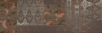 Decor Patchwork Marron