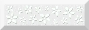 Декоративный элемент Absolut Keramika Decor Tea 02 Glass Fosker 10x30 глянцевый