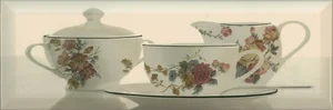 Декоративный элемент Absolut Keramika Decor Tea 03 Cream A 10x30 глянцевый