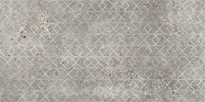 Керамогранит Azteca Decorado Design Lux 90 Grey 45x90 лаппатированный