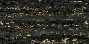 Керамогранит Decovita Nero Portoro Full Lappato 60x120 лаппатированный