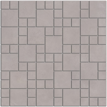 Декоративный элемент Kerama Marazzi Декор Александрия серый мозаичный SG185/002 30x30 матовый