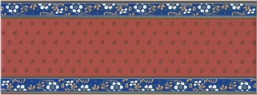 Декоративный элемент Kerama Marazzi Декор Фонтанка красный NT/A169/15000 15x40 глянцевый