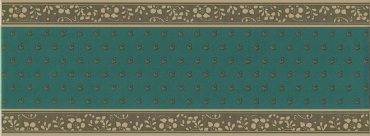 Декоративный элемент Kerama Marazzi Декор Фонтанка зелёный NT/B169/15074 15x40 глянцевый