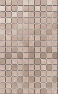 Мозаика Kerama Marazzi Декор Гран Пале беж мозаичный MM6360 25x40 глянцевая