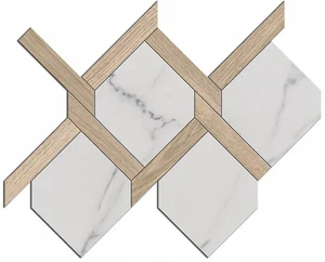 Kerama Marazzi Декор Монте Тиберио наборный ID75T 40,2x49,5 матовый